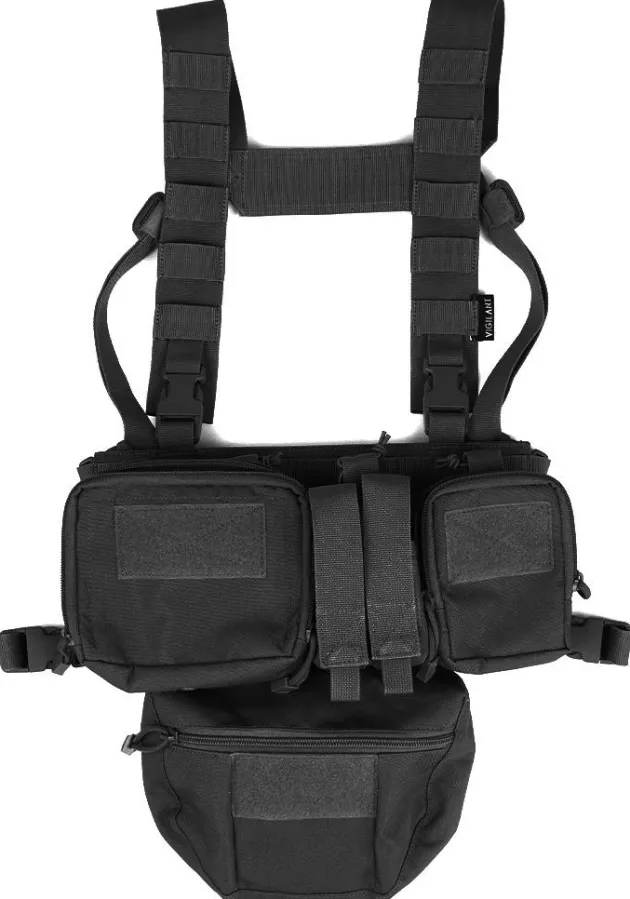 VIG.CRC.BK - VIGILANT Chest Rig Compact Noir