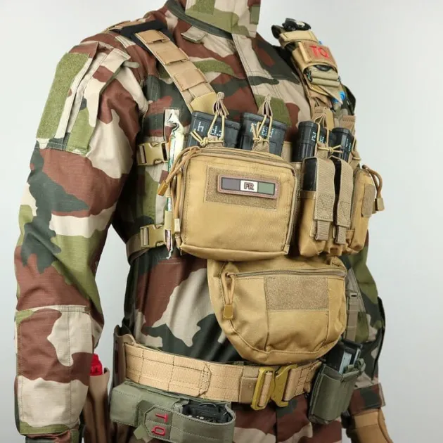 VIG.CRC.BK - VIGILANT Chest Rig Compact Noir