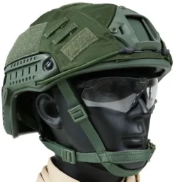 VIG.FAST.GR.L - VIGILANT Casque Balistique FAST NIJ 3A L 54-58cm VERT