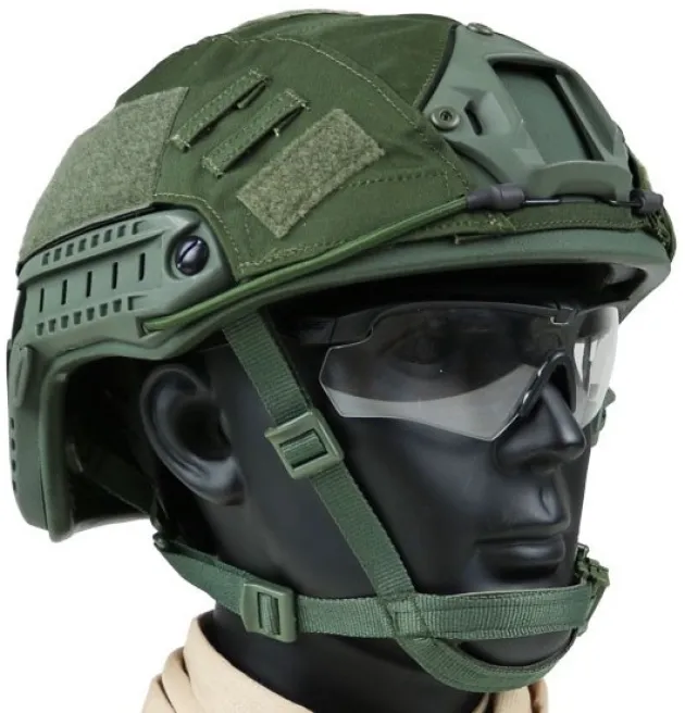 VIG.FAST.GR.L - VIGILANT Casque Balistique FAST NIJ 3A L 54-58cm VERT