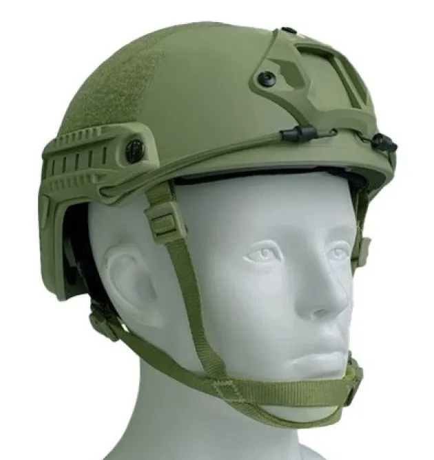 VIG.FAST.GR.L - VIGILANT Casque Balistique FAST NIJ 3A L 54-58cm VERT