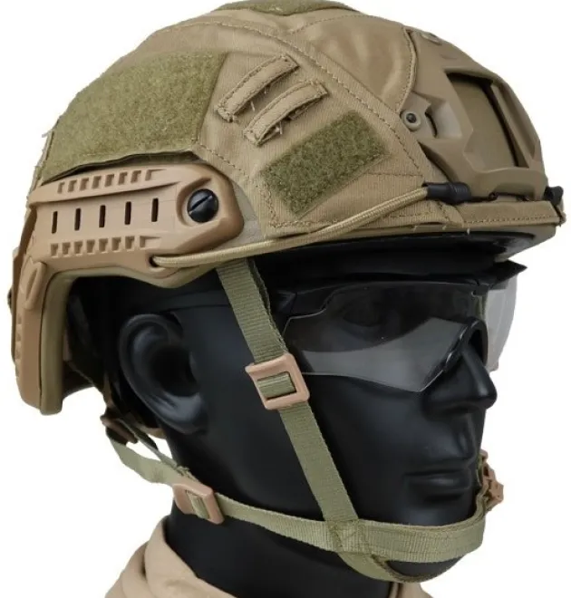 VIG.FAST.TAN.L - VIGILANT Casque Balistique FAST NIJ 3A L 54-58cm TAN