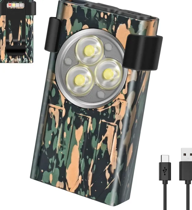 VIPSF2CAMO - VIPERADE SF2 Lampe 1100lm USB-C CW/UV/Rouge/Bleu CAMO