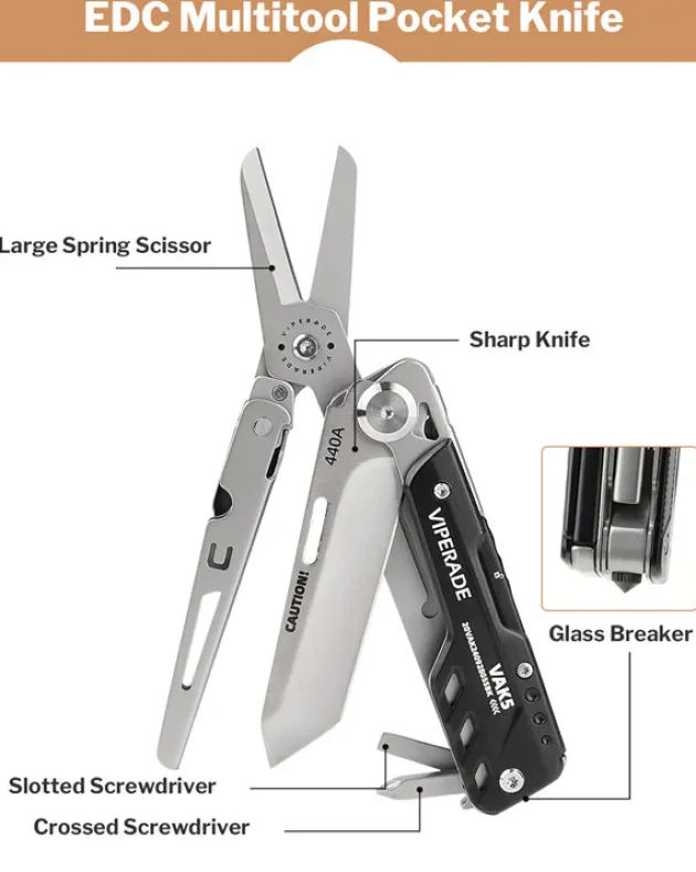 VPVAK5 - VIPERADE VAK5 Multi Function Knife