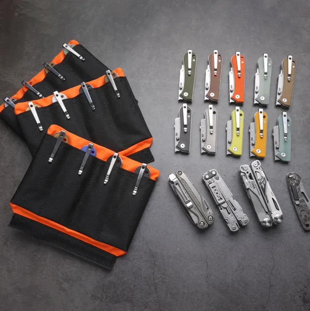 VPVE40BK - VIPERADE Valisette 40 Couteaux Noir/Orange Hi-Viz