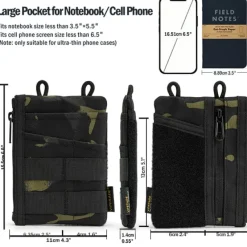 VPVE18BK - VIPERADE VE18 EDC Pocket Organizer
