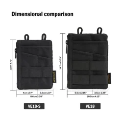 VPVE18BK - VIPERADE VE18 EDC Pocket Organizer