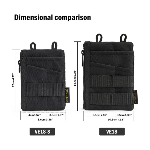 VPVE18BK - VIPERADE VE18 EDC Pocket Organizer