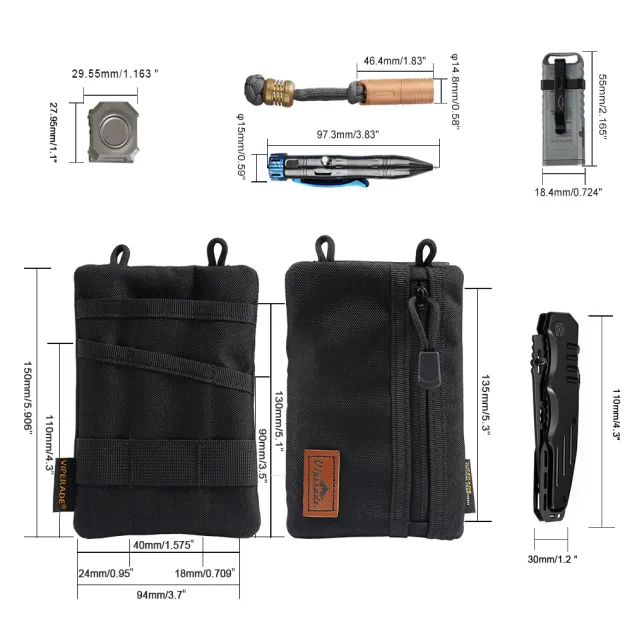 VPVE1BK - VIPERADE VE1 Organizer Pouch