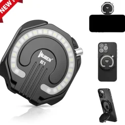WBNE1B - WUBEN E1 Lampe annulaire/selfie USB-C NOIR