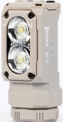 WBNE7K - WUBEN E7 Mini-Lampe Rechargeable1800Lm KHAKI