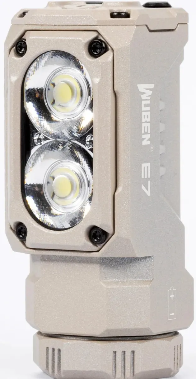 WBNE7K - WUBEN E7 Mini-Lampe Rechargeable1800Lm KHAKI