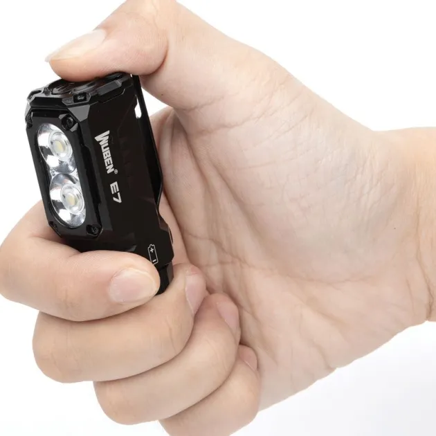 WBNE7K - WUBEN E7 Mini-Lampe Rechargeable1800Lm KHAKI