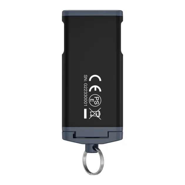 WBNG2B - WUBEN G2 Lampe Porte-Clé 500Lm NOIR