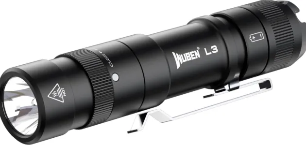 WBNL3B - WUBEN L3 Torche à Rechargement Rapide 18W USB-C 3000lm 21700 4800mAh