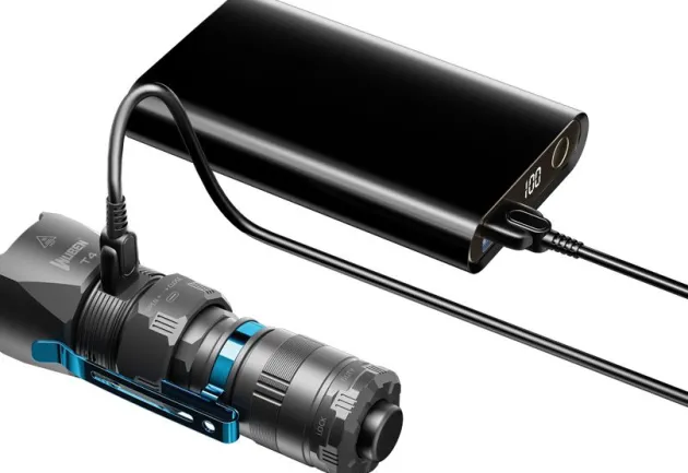 WBNT4BK - WUBEN T4 Tactical Flashlight Rechargeable 850Lm NOIR