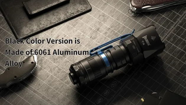 WBNT4BK - WUBEN T4 Tactical Flashlight Rechargeable 850Lm NOIR