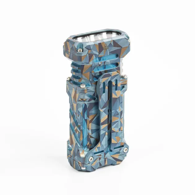 WBNX2BG - WUBEN X2 Torche EDC 2500lm 2000mAh USB-C Blue Geometric