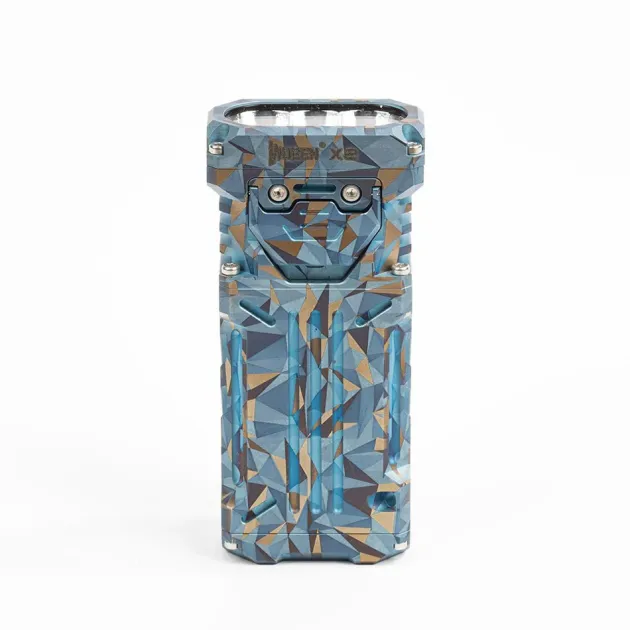 WBNX2BG - WUBEN X2 Torche EDC 2500lm 2000mAh USB-C Blue Geometric