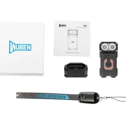 WBNX3BK - WUBEN X3 Owl Lampe Torche Rotative