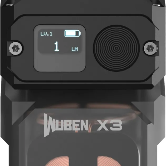 WBNX3BK - WUBEN X3 Owl Lampe Torche Rotative