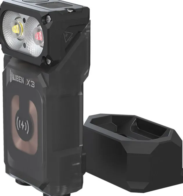 WBNX3BK - WUBEN X3 Owl Lampe Torche Rotative