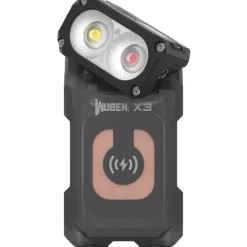 WBNX3BK - WUBEN X3 Owl Lampe Torche Rotative