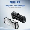 WBNX4B - WUBEN X4 Torche Compacte Multifonctions 1500lm 18650 NOIR