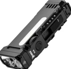 WBNX4B - WUBEN X4 Torche Compacte Multifonctions 1500lm 18650 NOIR