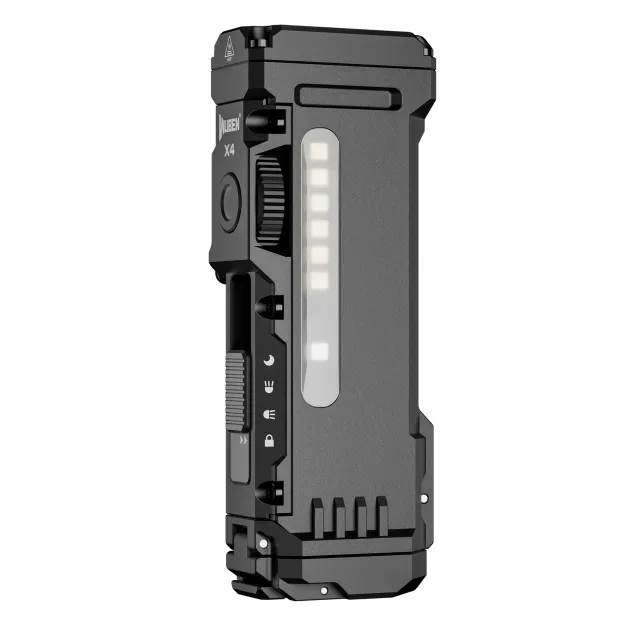 WBNX4B - WUBEN X4 Torche Compacte Multifonctions 1500lm 18650 NOIR