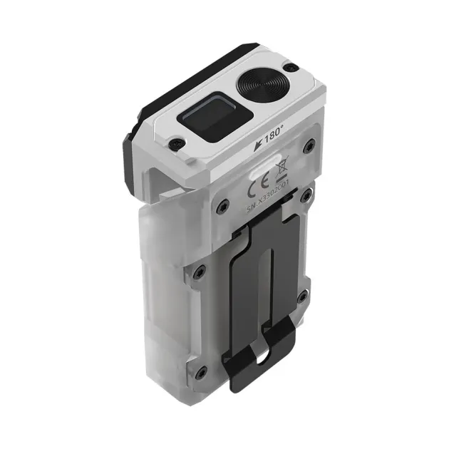 WBNX3W - WUBEN X3 Owl Lampe Torche Rotative BLANC