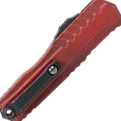 1242-1WCM - Microtech Cypher II D/E Weathered Crimson
