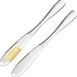 Westmark lot de 2 couteaux à beurre et à décorer