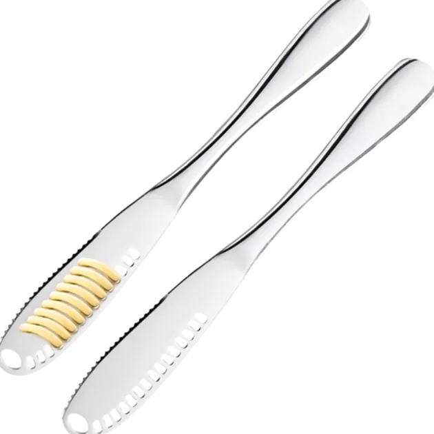 Westmark lot de 2 couteaux à beurre et à décorer