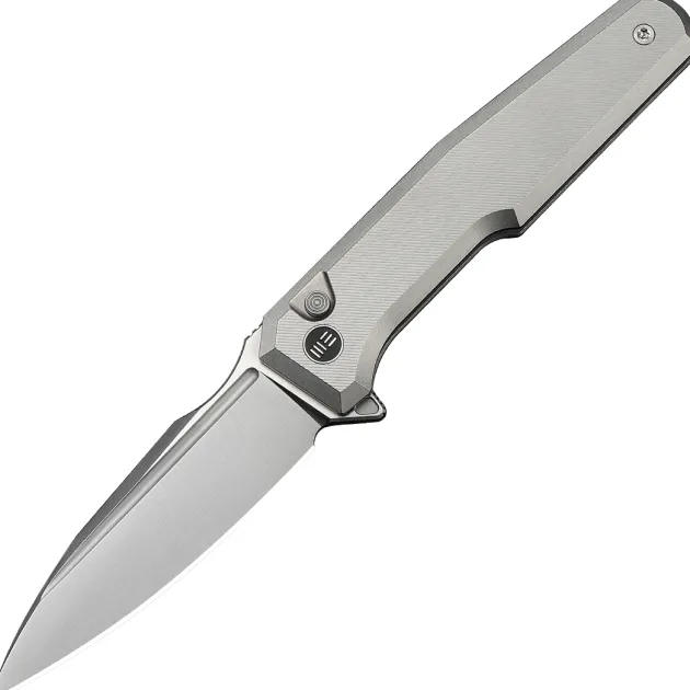 WE25059-2 - We Knife Dressytak Satin M390 Gray Titanium GTK Design