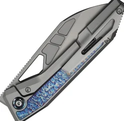 WE25017-2 - We Knife Inceptus Satin M390 Gray Titanium