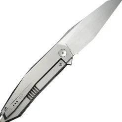 WE23090-2 - We Knife Tally Flipper bead blasted Titanium hand rubbed satin M390