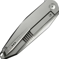 WE23090-2 - We Knife Tally Flipper bead blasted Titanium hand rubbed satin M390