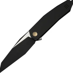 WE23090-1 - We Knife Tally Flipper Black Titanium Black stonewash satin M390