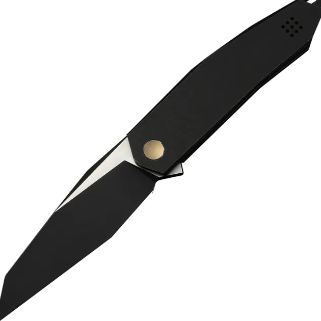WE23090-1 - We Knife Tally Flipper Black Titanium Black stonewash satin M390