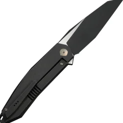 WE23090-1 - We Knife Tally Flipper Black Titanium Black stonewash satin M390