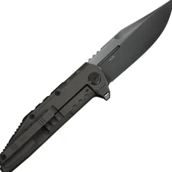 WE25079-2 - We Knife Temper Limited Charcoal titanium Gray polished M390