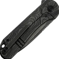 WE18062XA-1 - We Knife Elementum Titane Magnacut Black Stonewash