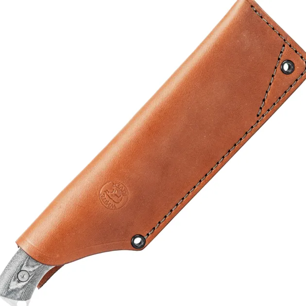 White River Camp Cleaver Black/ Olive Micarta S35VN