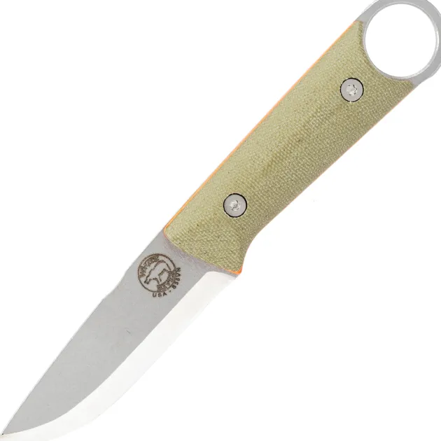 White River Firecraft FC Puukko Micarta S35VN