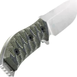 White River GTI 4.5 Black/Olive Micarta S35VN