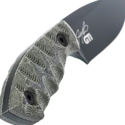 White River GTI 3 Black/Olive Micarta S35VN