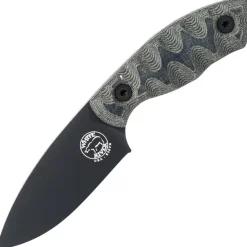 White River GTI 3 Black/Olive Micarta S35VN