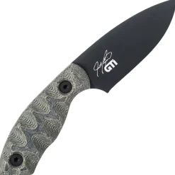 White River GTI 3 Black/Olive Micarta S35VN