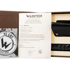 WILDSTEER - BABY WILD Époxy/Micarta Spécial 20ème anniversaire numéroté